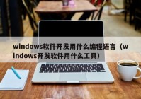 windows软件开发用什么编程语言（windows开发软件用什么工具）